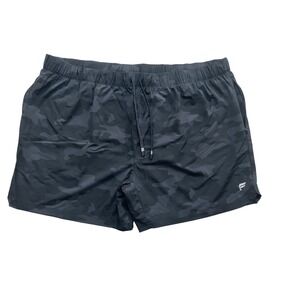 Fabletics Men's Camo Athletic Shorts Drawstring Pockets Gym Workout Activewear